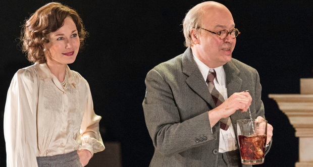 Nancy Carroll and Roger Allam in The Moderate Soprano