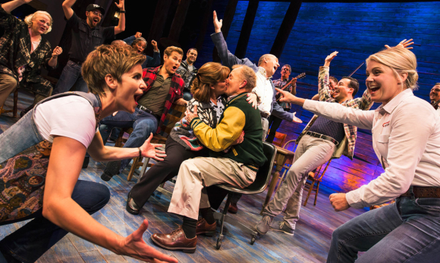 The company of Come From Away