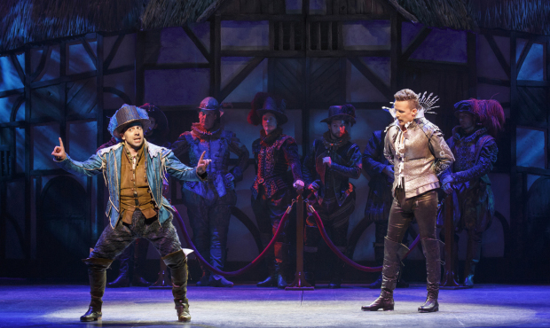 Rob McClure and Will Chase in Something Rotten!