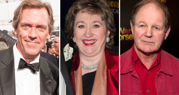 Hugh Laurie, Rosemary Squire and Michael Morpurgo were among those commended