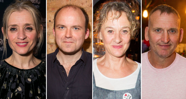 The four Macbeths: Anne Marie-Duff, Rory Kinnear, Niamh Cusack and Christopher Ecclestone