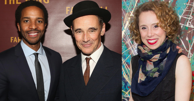 André Holland, Mark Rylance and Michelle Terry