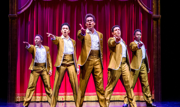 The West End cast of Motown