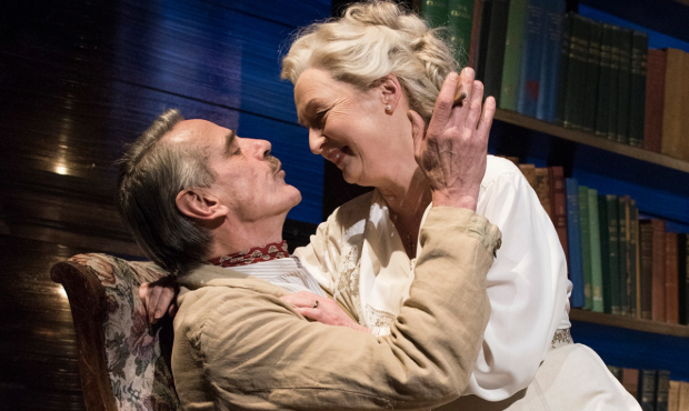 Jeremy Irons and Lesley Manville in Long Day&#39;s Journey Into Night