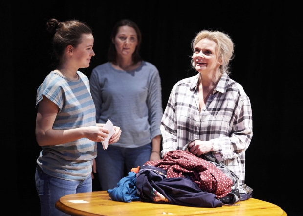 Alaïs Lawson (Lydia), Ruth Gemmell (Herself) and Sharon Small (Alice) in Still Alice