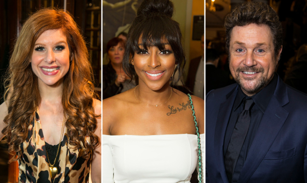 Cassidy Janson, Beverley Knight and Michael Ball 