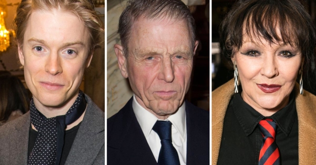 Freddie Fox, Edward Fox and Frances Barber