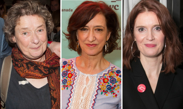 Linda Bassett, Haydn Gwynne and Justine Mitchell