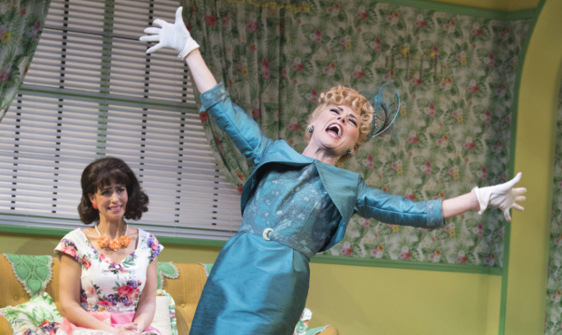 Tracie Bennett and Kim Maresca in Ruthless