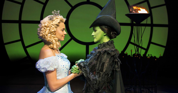 Sophie Evans and Alice Fearn in Wicked