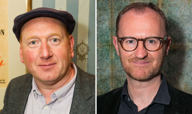 Adrian Scarborough and Mark Gatiss 