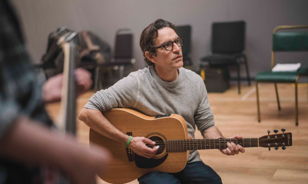 Ben Chaplin in rehearsals for Mood Music 