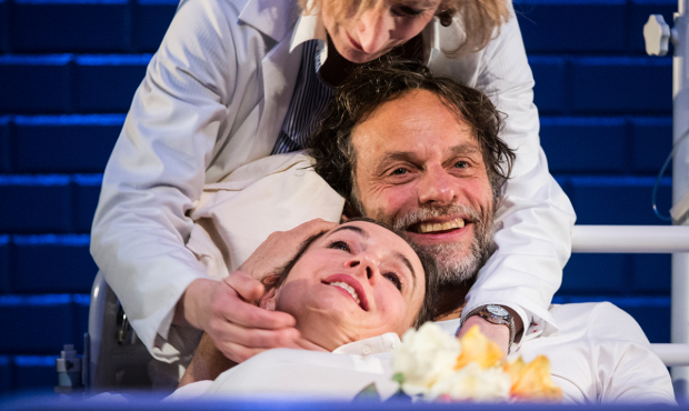 Cécile Leterme, Christophe Grégoire and Camille Cayol