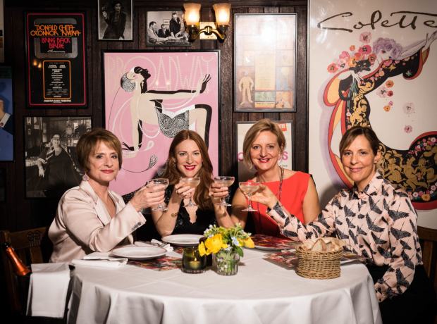 Patti LuPone, Rosalie Craig, Marianne Elliott and Mel Giedroyc at the launch of Heathers