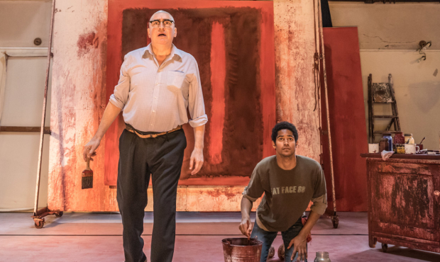 Alfred Molina and Alfred Enoch in Red