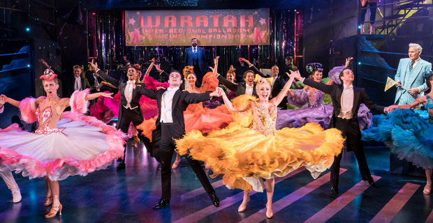 The cast of Strictly Ballroom 