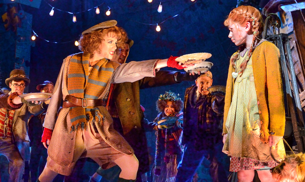 The West End production of Annie