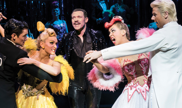 Jonny Labey, Lauren Stroud, Will Young, Michelle Bishop and Gary Watson in Strictly Ballroom