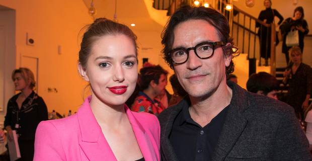 Seana Kerslake (Cat) and Ben Chaplin (Bernard)
