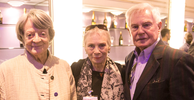 Maggie Smith, Sarah Kestelman and Derek Jacobi at the 2018 Acting for Others Awards