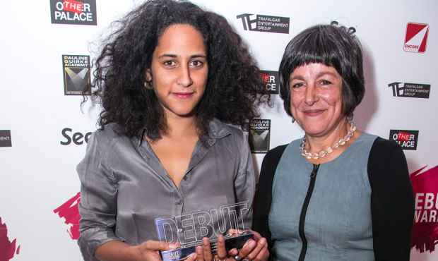 Rosie Elnile and Caro Newling at the Stage Debut awards