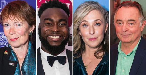 Celia Imrie, Abraham Popoola, Tracy-Ann Oberman and Ron Cook