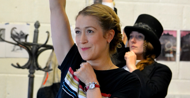 Victoria Blunt in rehearsals for A Midsummer Night&#39;s Dream