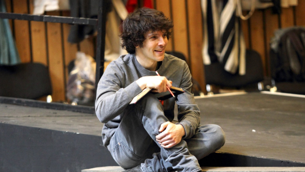 Colin Morgan in rehearsals for Translations