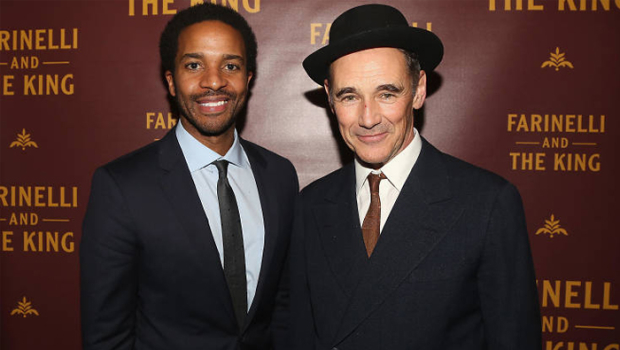 Andre Holland and Mark Rylance