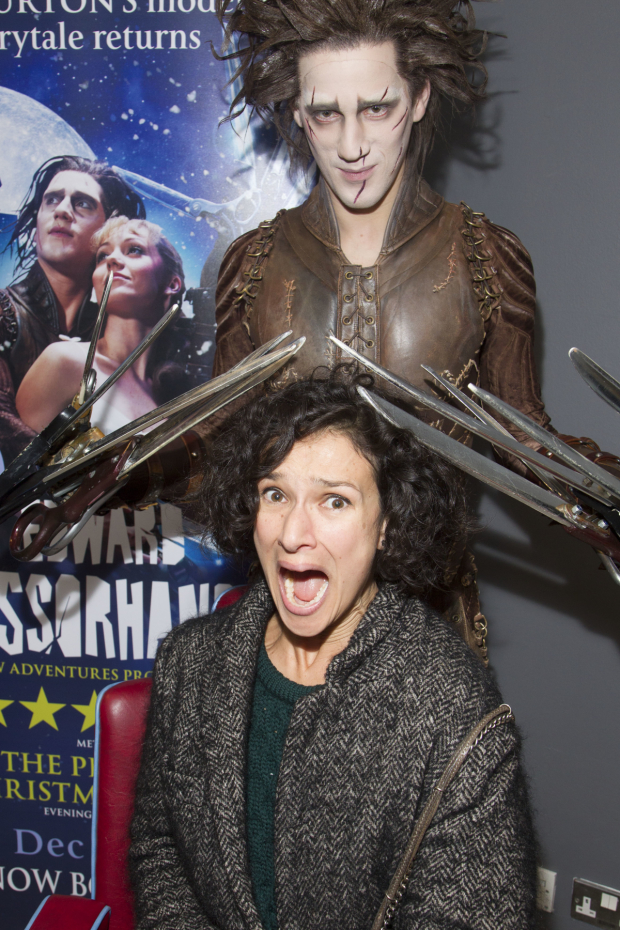 Indira Varma and Dominic North (Edward Scissorhands) attend the gala for Edward Scissorhands