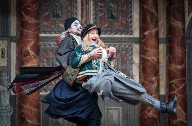 Luke Brady and Sarah Finigan in Twelfth Night