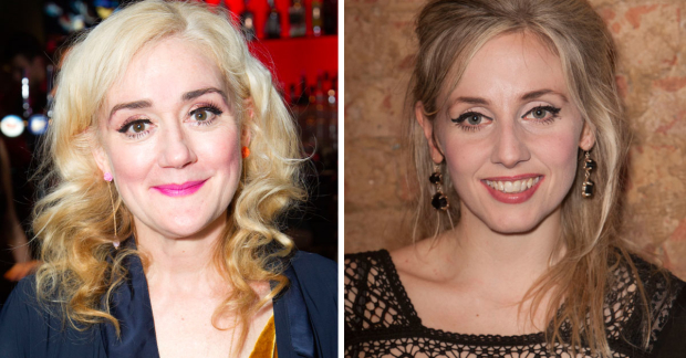 Sophie Thompson and Sinead Matthews