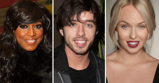 Mica Paris, Keith Jack and Jorgie Porter