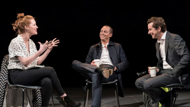 Clare Foster, Stephen Campbell Moore and Lee Ingleby in Consent