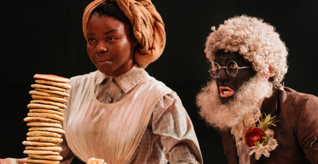 Emmanuella Cole and Alistair Toovey in An Octoroon