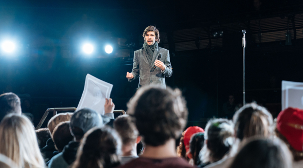 Ben Whishaw in Julius Caesar