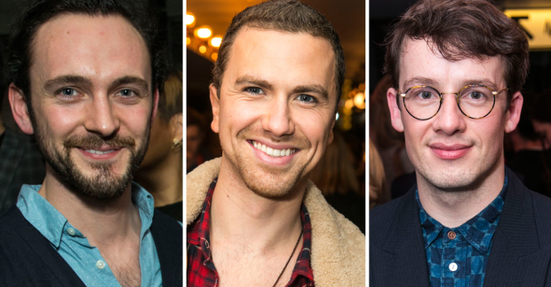 George Blagden, Richard Fleeshman and Matthew Seadon-Young