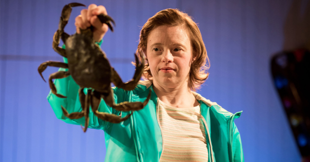 Sarah Gordy as Kelly in Jellyfish at the Bush Theatre