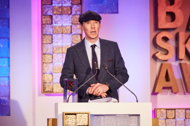 Benedict Cumberbatch at the Sky Arts Awards
