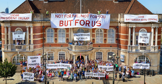 The photo message released recently by Battersea Arts Centre