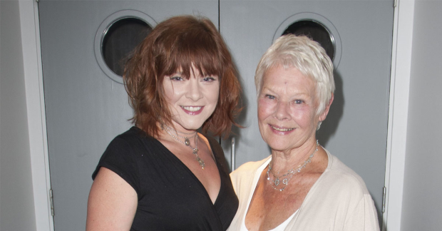 Finty Williams and Judi Dench