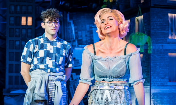 Jemima Rooper and Marc Antolin as Audrey and Seymour. 