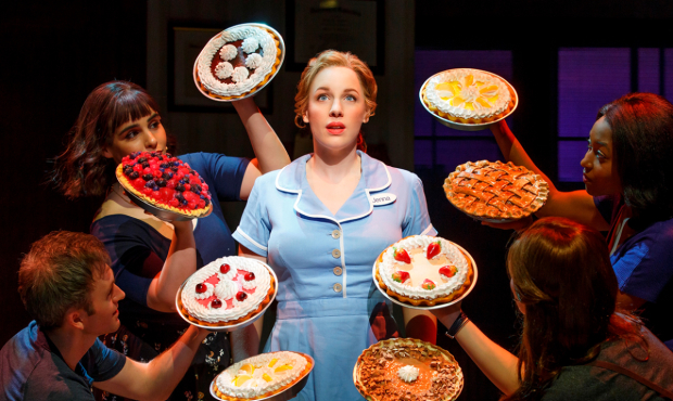 The original Broadway production of Waitress