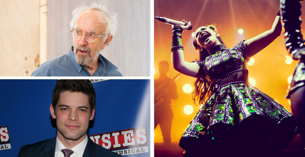 Clockwise from top right: Jonathan Pryce, Six and Jeremy Jordan