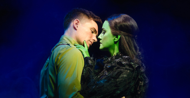 David Witts and Alice Fearn in the current West End production of Wicked
