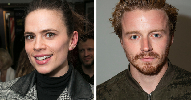 Hayley Atwell and Jack Lowden who will star in Measure for Measure