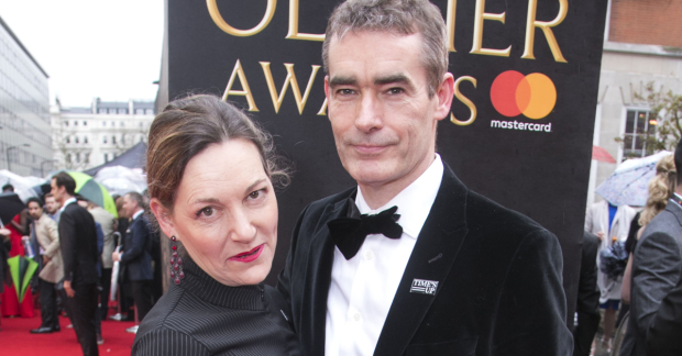 Rufus Norris with wife Tanya Ronder at this year&#39;s Olivier Awards