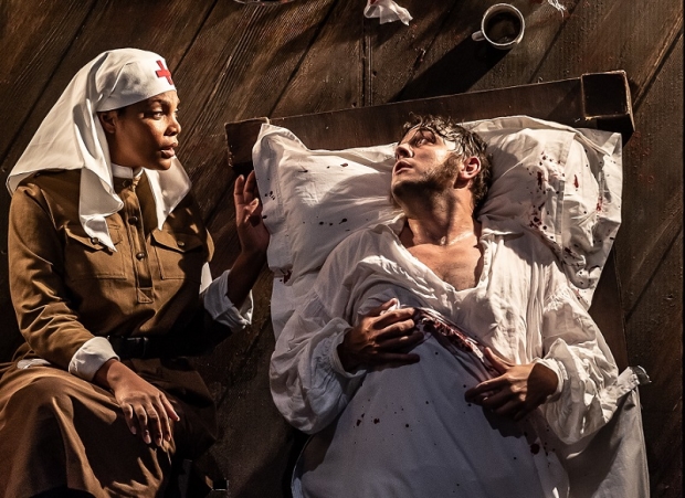 Lauren Michelle as Natasha and Jonathan McGovern as Prince Andrei in War and Peace (WNO)