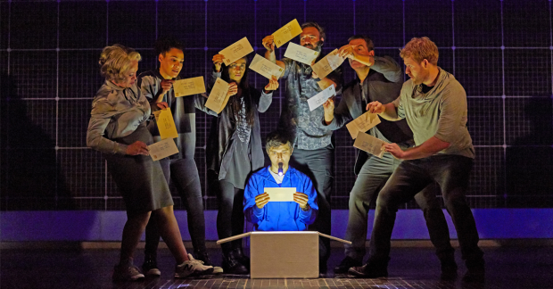 The 2017-18 international touring cast of The Curious Incident of the Dog in the Night-Time