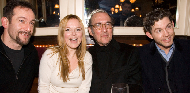 Jason Isaacs, Geri Halliwell, Harold Pinter and Lee Evans 